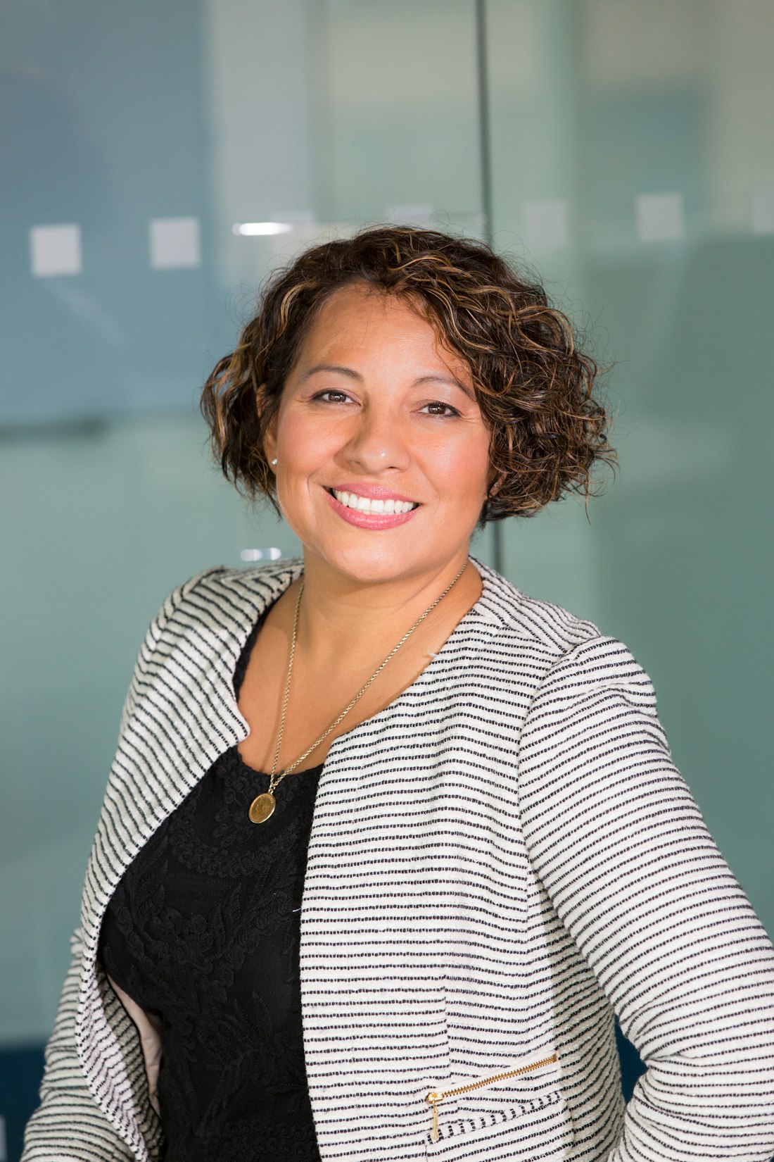 Professional real estate agent ready to host an open house